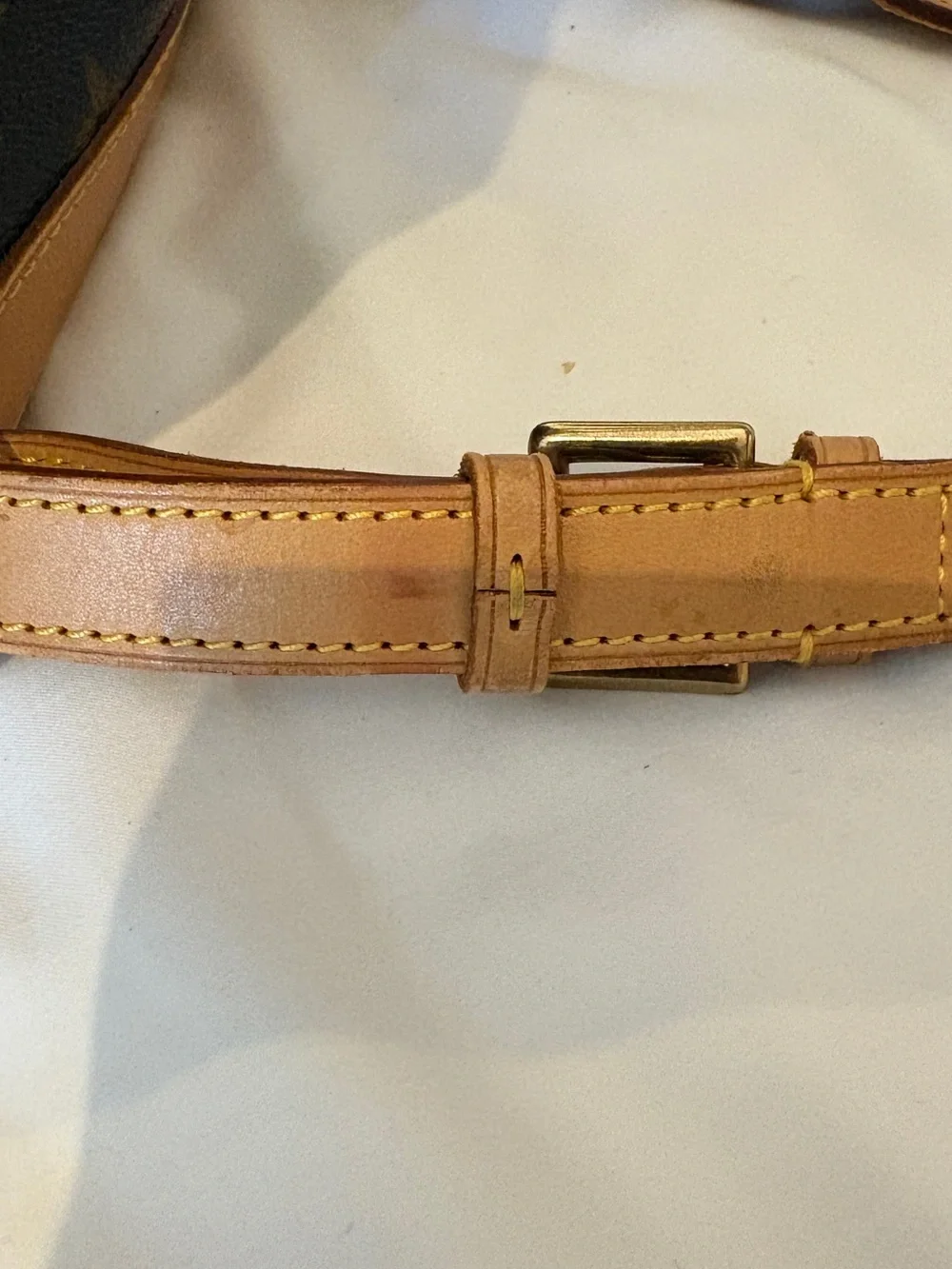 Louis Vuitton Montsouris Backpack Handbag in Brown and Tan Japan purchased